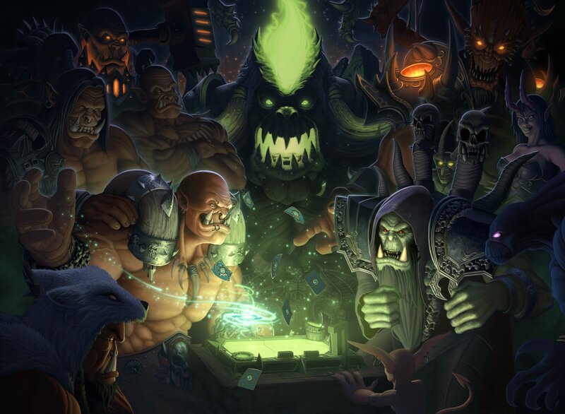 Orc and Demon Gathering