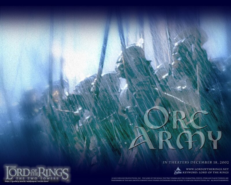Orc Army from Lord of the Rings