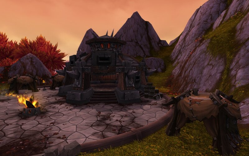 Orc Camp in Mountains
