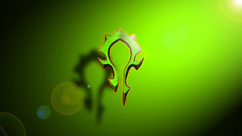 Orc Symbol Logo — Green