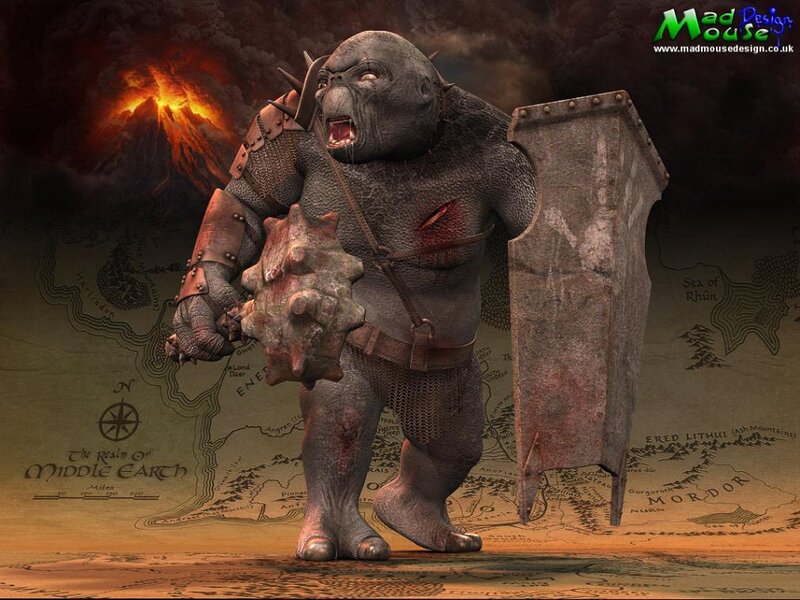 Orc warrior from Middle-earth