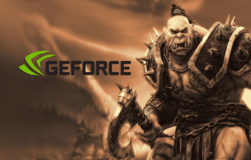 Orc Warrior Holding Axe