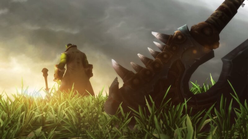 Orc Warrior in Grass