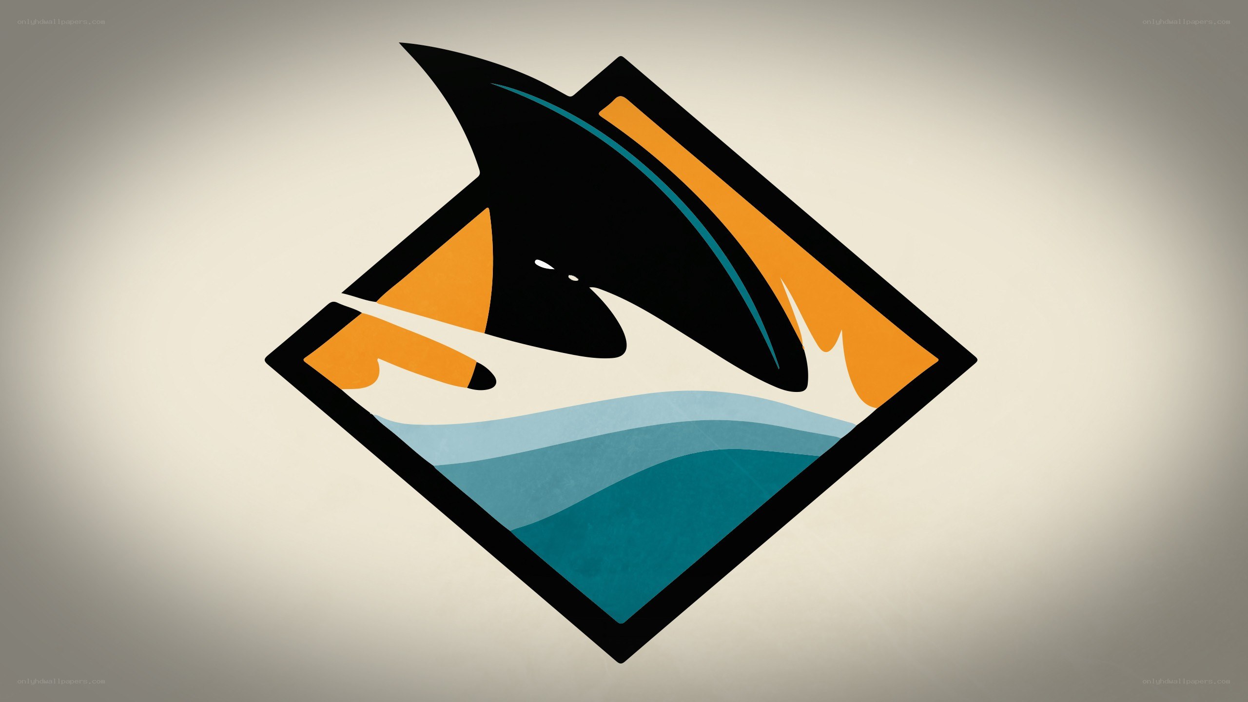 orca logo in diamond frame