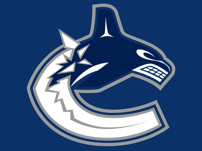 Orca Whale Head — Blue