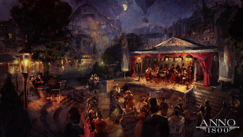Orchestra Performing in Square