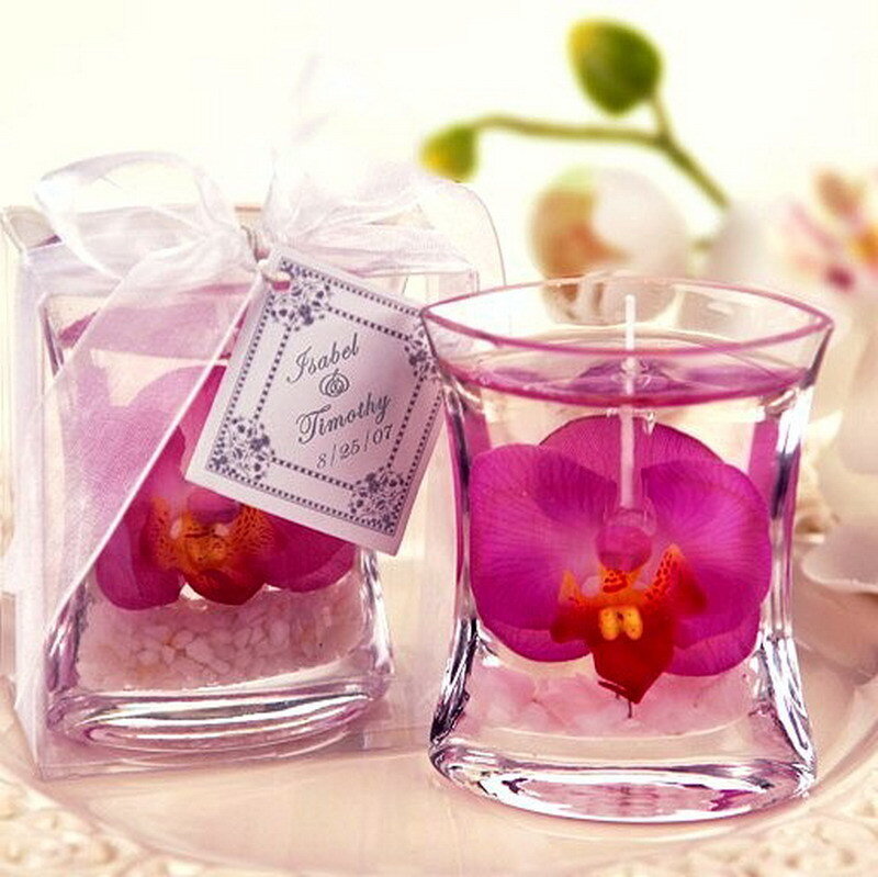 Orchid Candle Gift