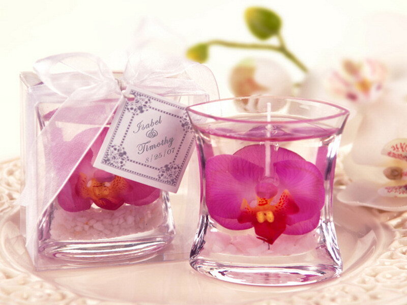 Orchid Floating Candle