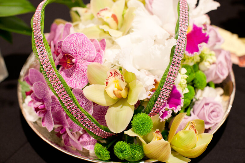 Orchid Flower Arrangement — Pink