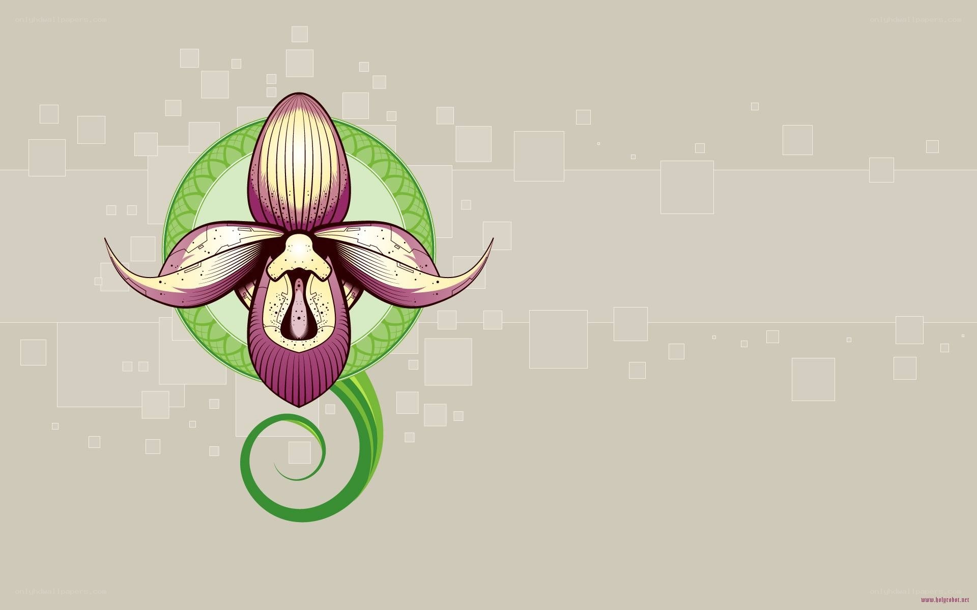 Orchid with circuit design