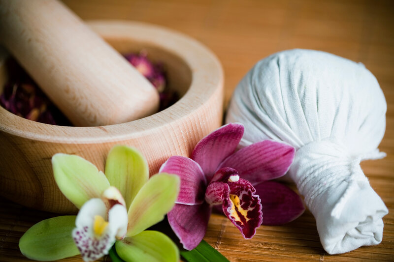 Orchids and Massage Tools