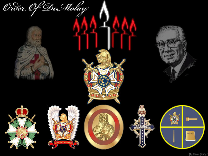 Order of DeMolay insignia collection