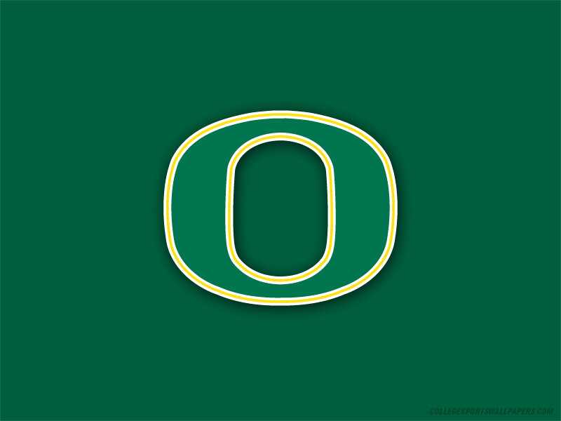 Oregon Ducks logo wallpaper