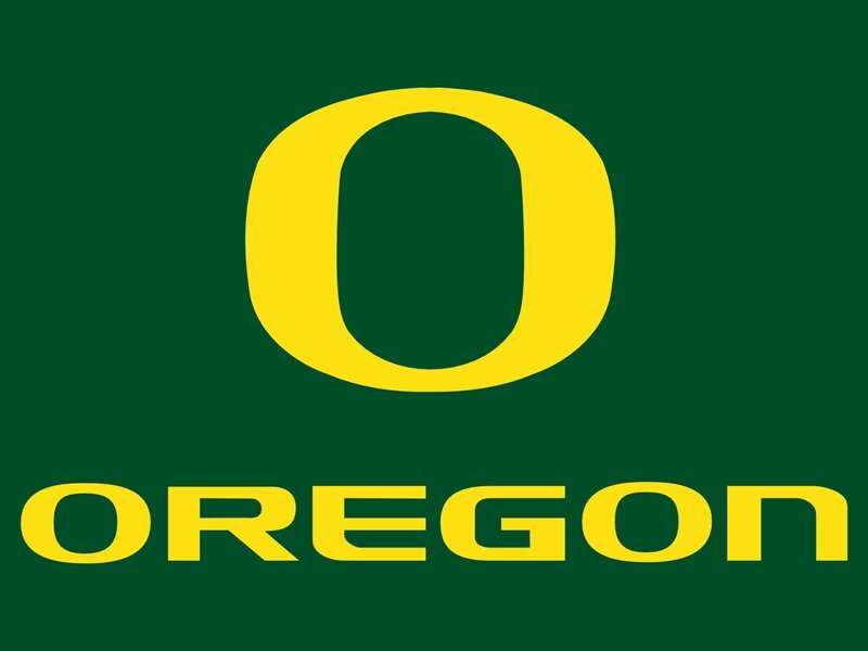 Oregon logo with green background