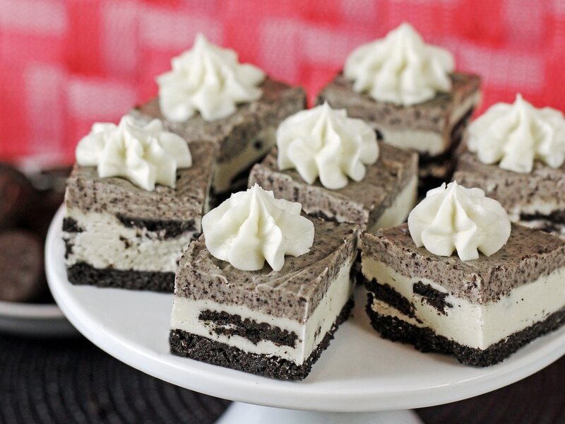 Oreo Cheesecake Squares