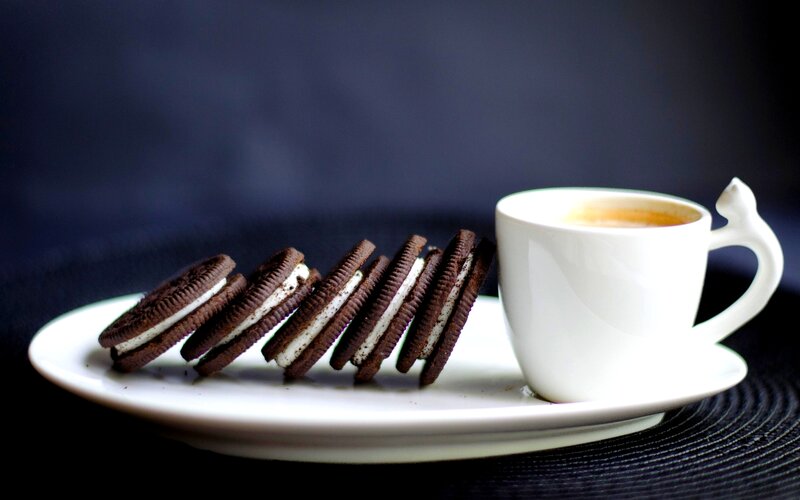 Oreo Cookies and Coffee