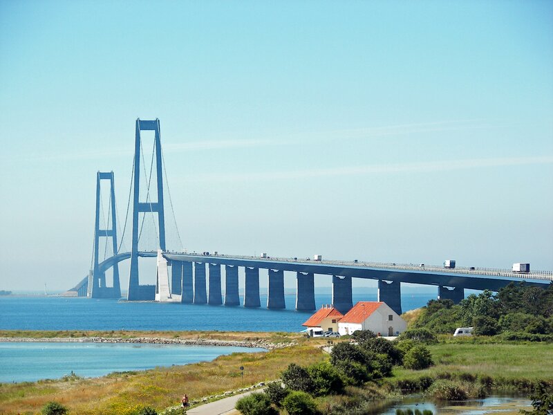 Oresund Bridge — Blue