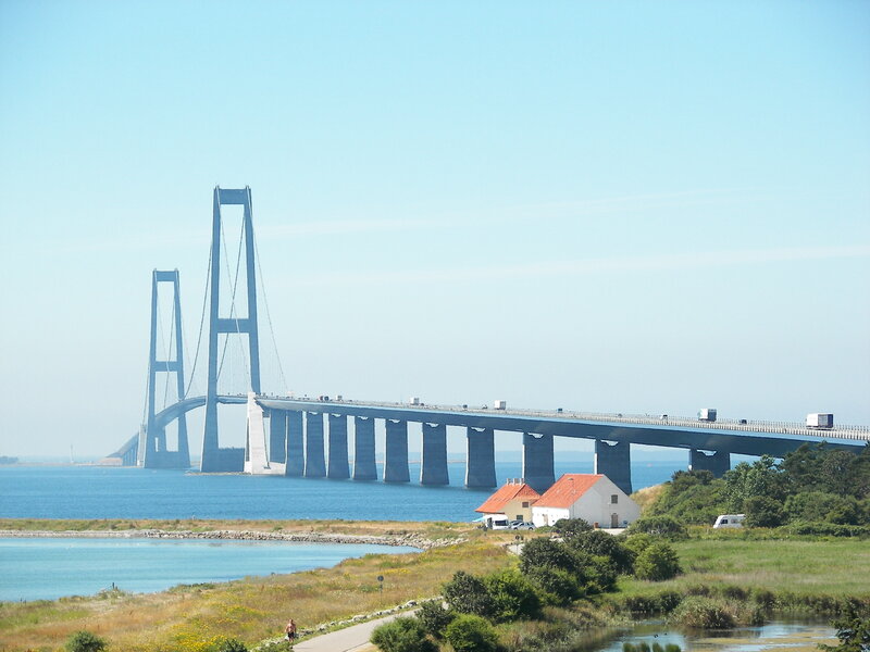 Oresund Bridge on a sunny day
