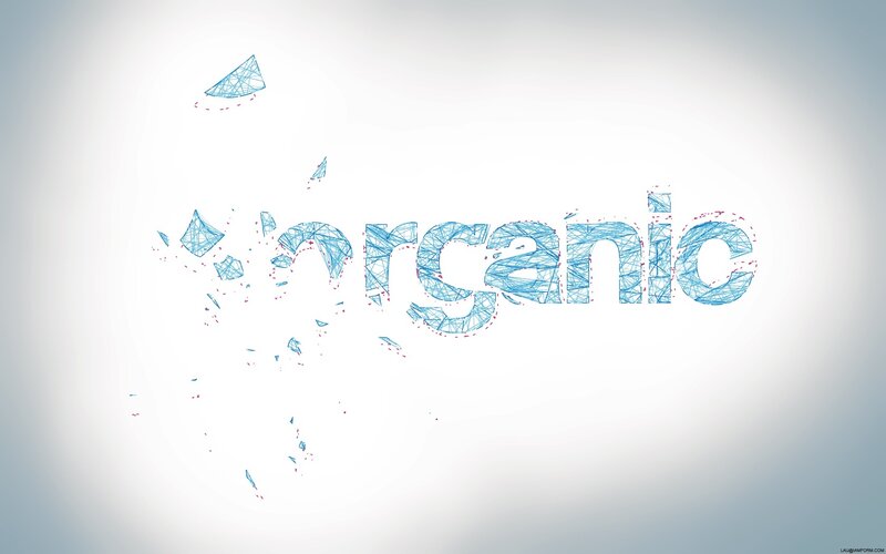 organic text design