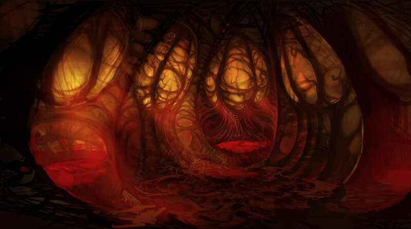 Organic Tunnel Interior