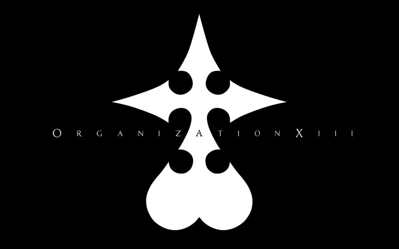 Organization XIII Logo — Black, Dramatic