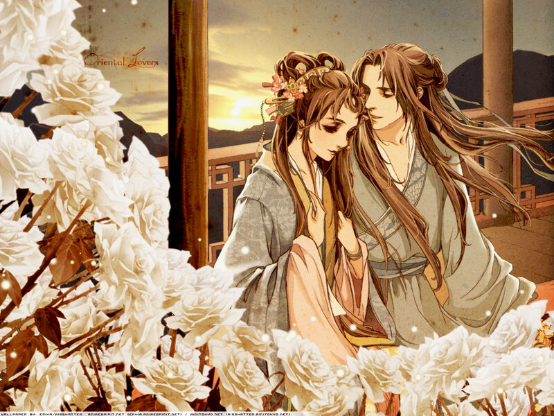 Oriental Lovers artwork