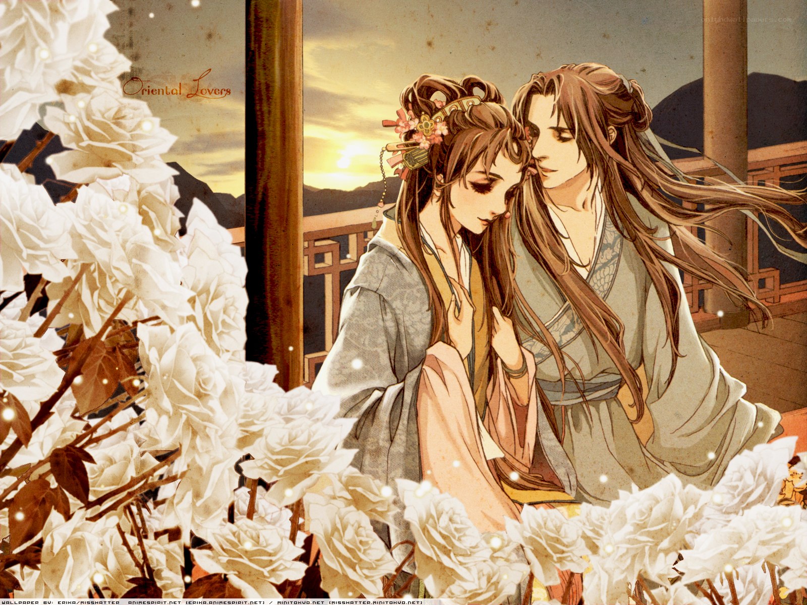 Oriental Lovers artwork