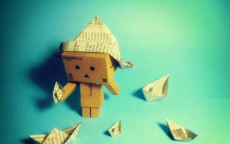 Origami Robot Figure
