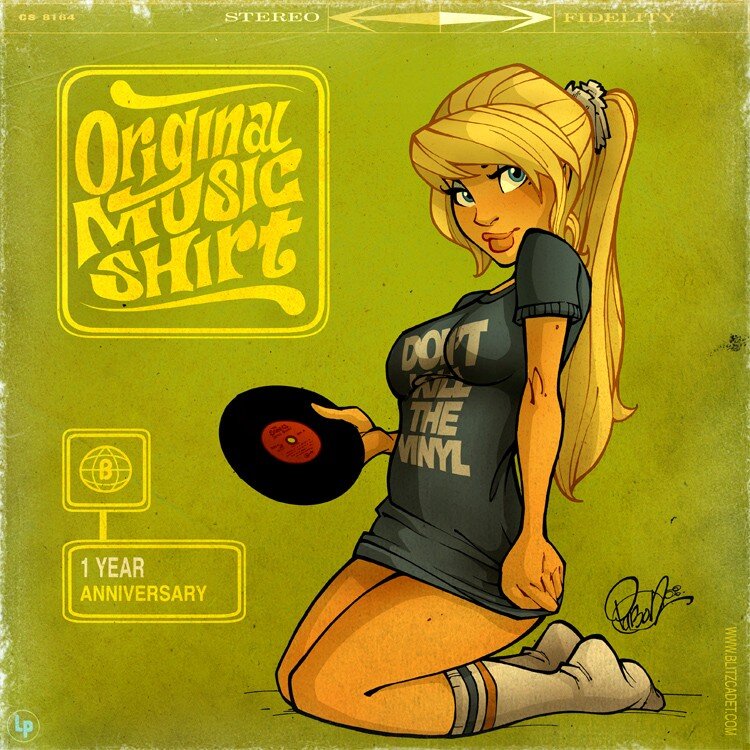 Original Music Shirt 1 Year