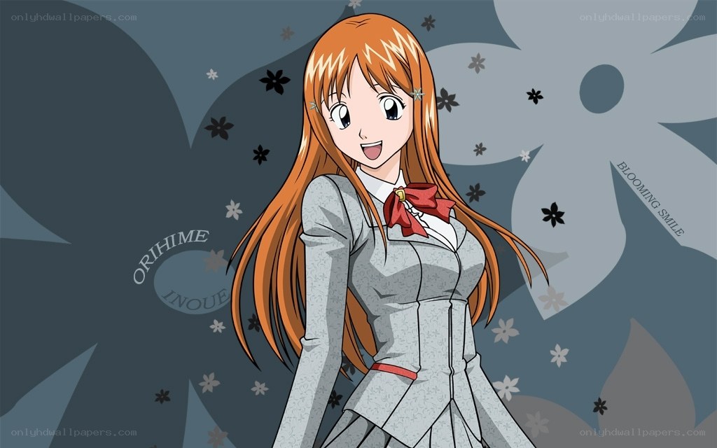 Orihime Inoue smiling