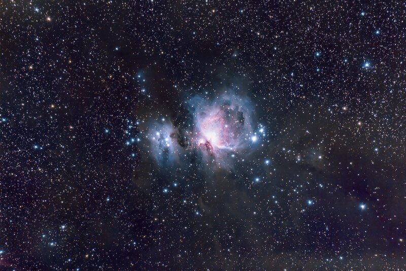Orion Nebula — Black, Cosmic, Night, Photograph