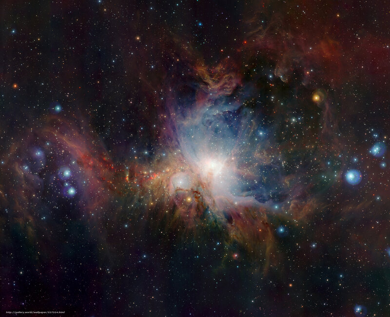 Orion Nebula — Black, Cosmic, Night