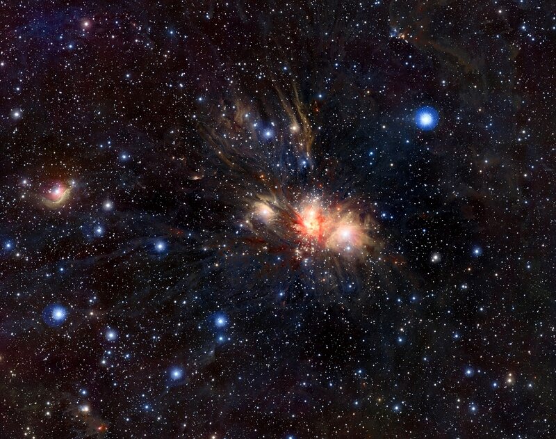 Orion Nebula — Black
