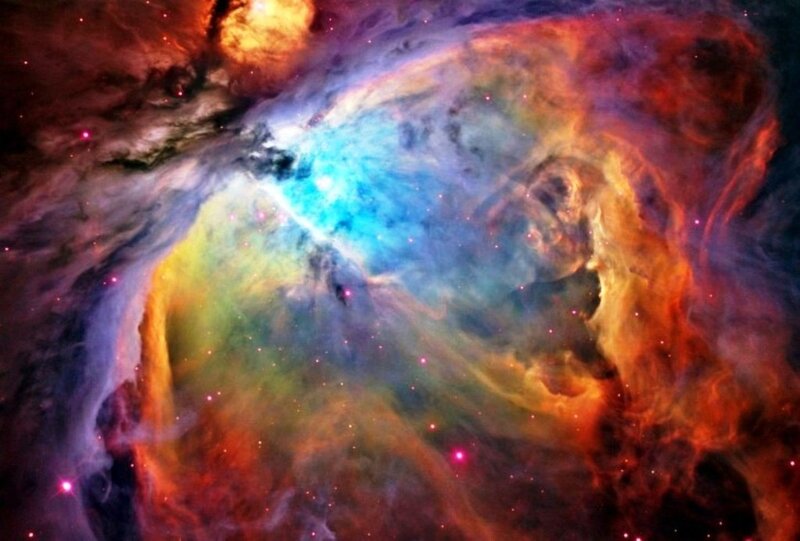 Orion Nebula — Blue, Cosmic, Photograph