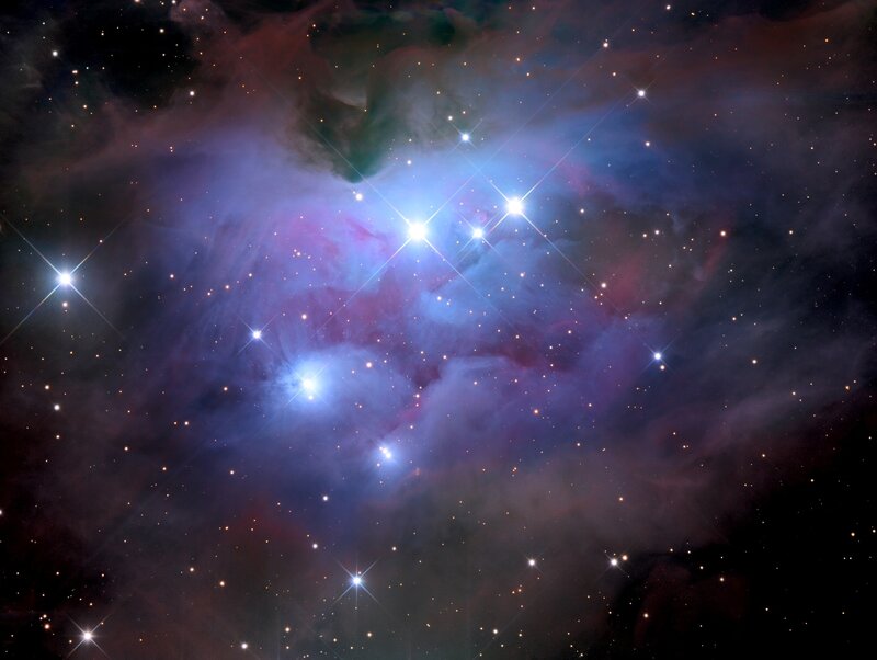 Orion Nebula — Blue, Cosmic