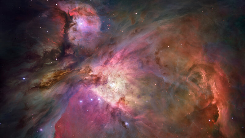 Orion Nebula cosmic clouds