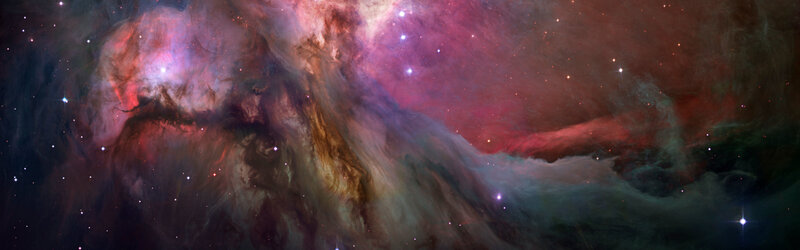 Orion Nebula cosmic clouds