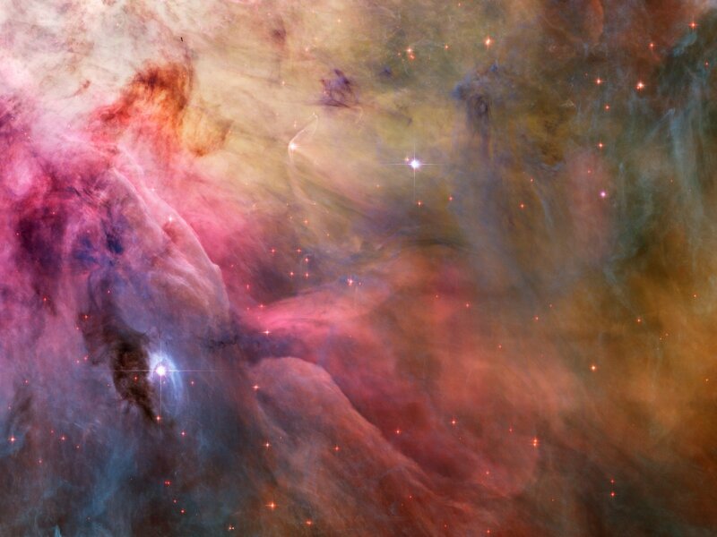 Orion Nebula — Cosmic, Orange