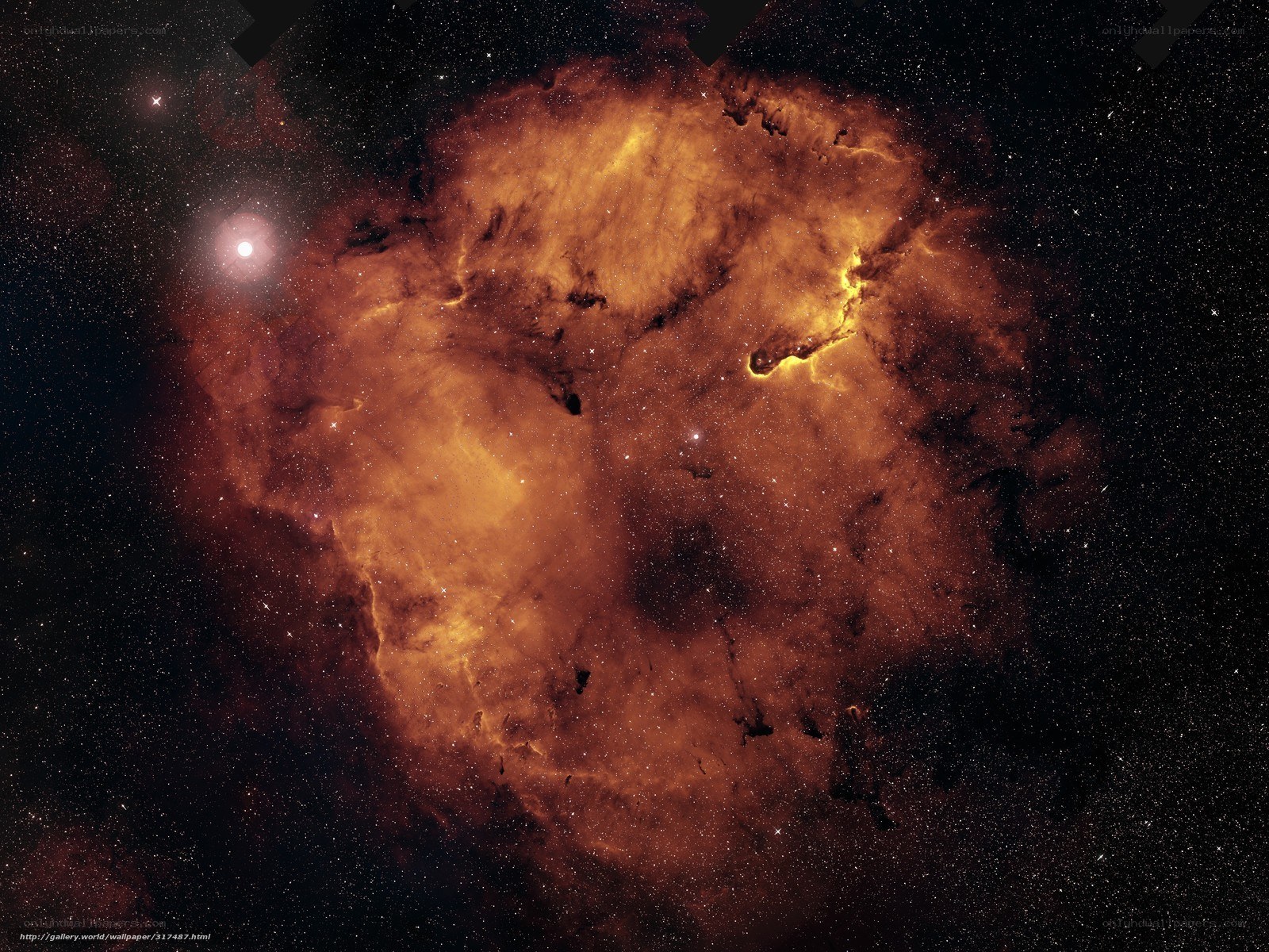 Orion Nebula in infrared