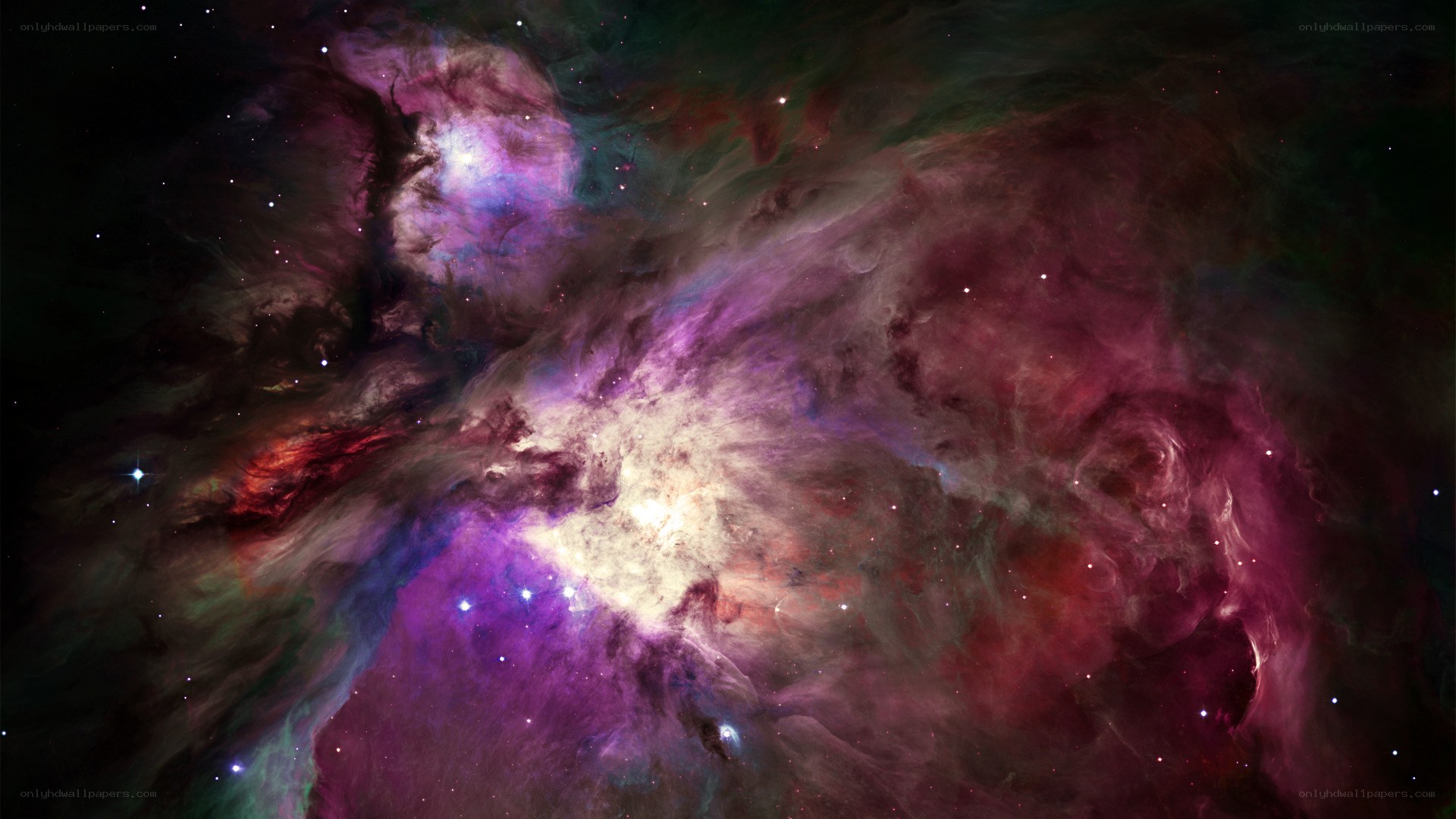 Orion Nebula in space