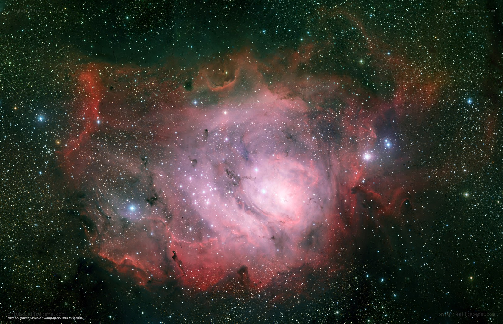 Orion Nebula in space