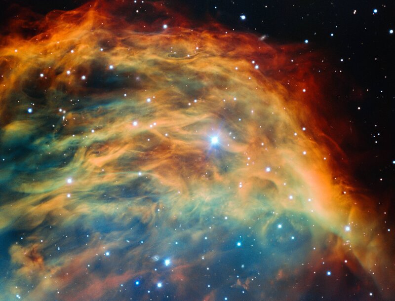 Orion Nebula — Orange, Cosmic, Night
