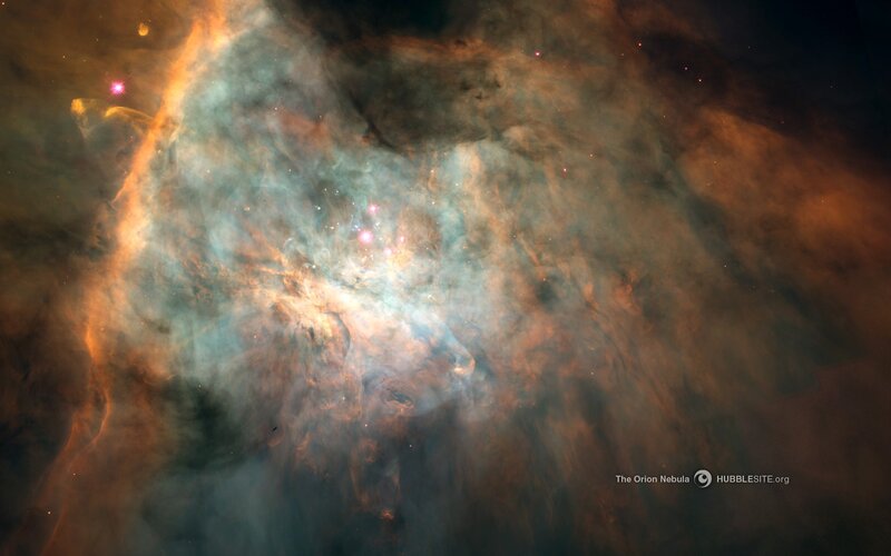 Orion Nebula — Orange, Cosmic, Photograph