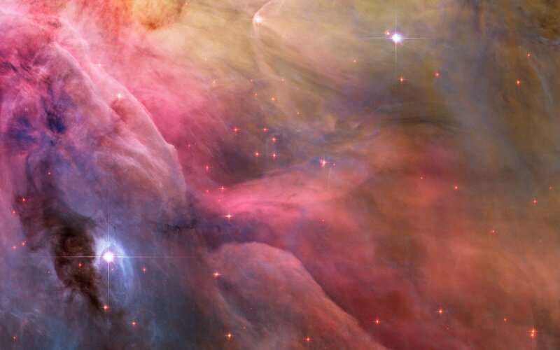 Orion Nebula — Pink, Blue