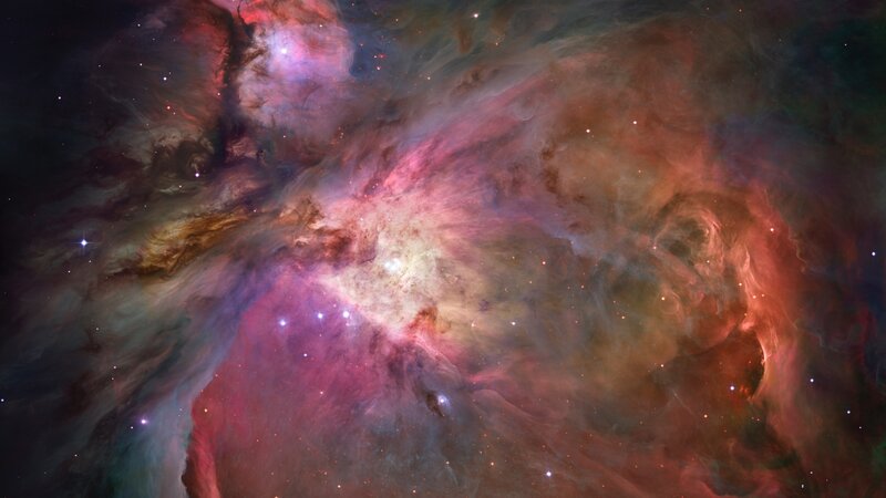 Orion Nebula — Pink, Cosmic, Night