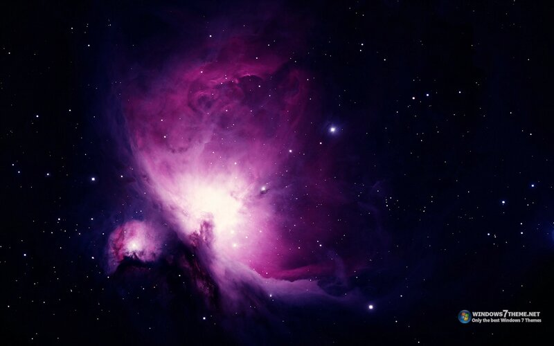 Orion Nebula — Purple, Cosmic, Night, Photograph