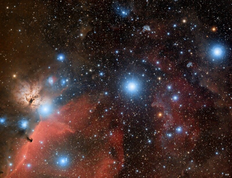 Orion Nebula Region — Red
