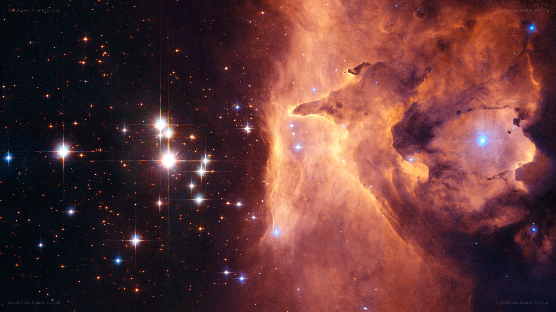 Orion Nebula star cluster