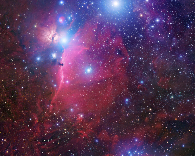 Orion Nebula star-forming region