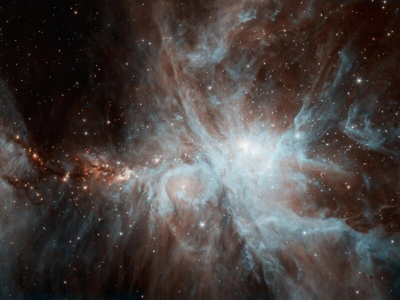 Orion Nebula — White